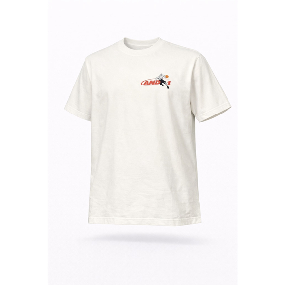 Vintage Y2K AND1 Youth Basketball Graphic Tee Sz XL (Mens S) EUC Streetwear - Picture 2 of 9